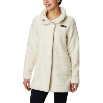 Columbia Panorama Long, Chamarras Creme Para Mujer | 793425-ZFS